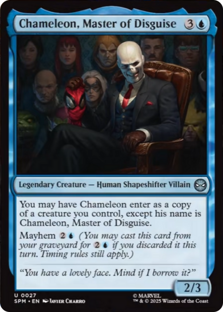 Chameleon, Master of Disguise [Marvel's Spider-Man]