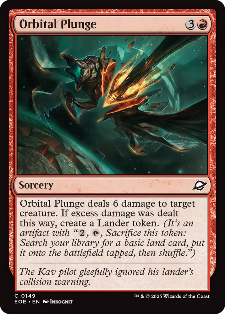 Orbital Plunge [Edge of Eternities]