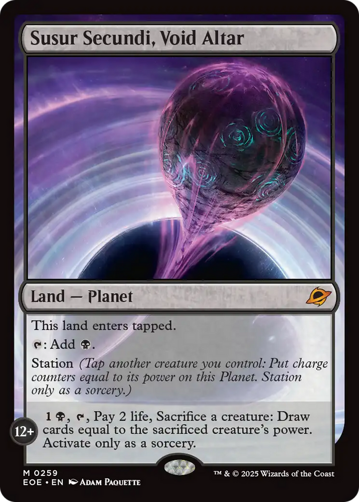 Susur Secundi, Void Altar [Edge of Eternities]