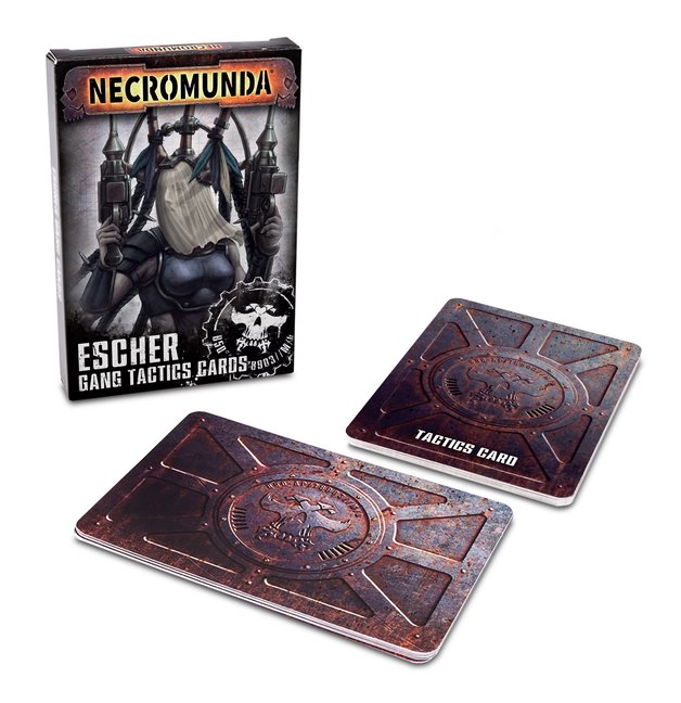 ZZ-07 Necromunda: Escher Gang Tactics Cards