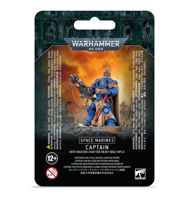 48-48 Space Marine Captain w/ Master-Crafted Bolt Rifle