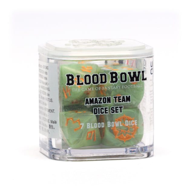 202-25 Blood Bowl: Amazon Team Dice Set