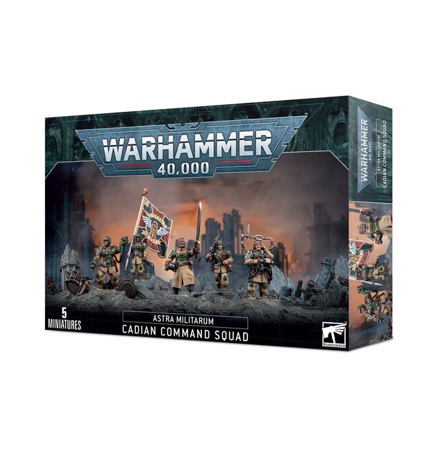 47-09 Astra Militarum: Cadian Command Squad