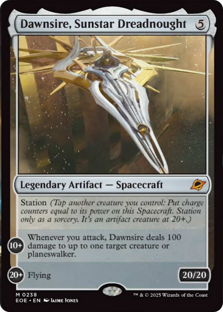 Dawnsire, Sunstar Dreadnought [Edge of Eternities]