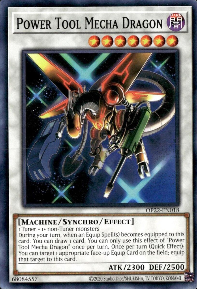 Power Tool Mecha Dragon [OP22-EN018] Common