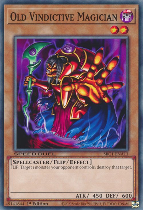 Old Vindictive Magician [SBC1-ENA11] Common