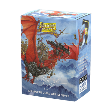 Dragon Shield: Standard 100ct Brushed Art Sleeves - The Raid