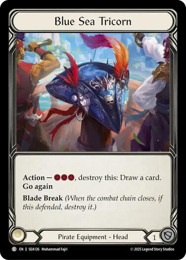 Blue Sea Tricorn [SEA126] (High Seas)