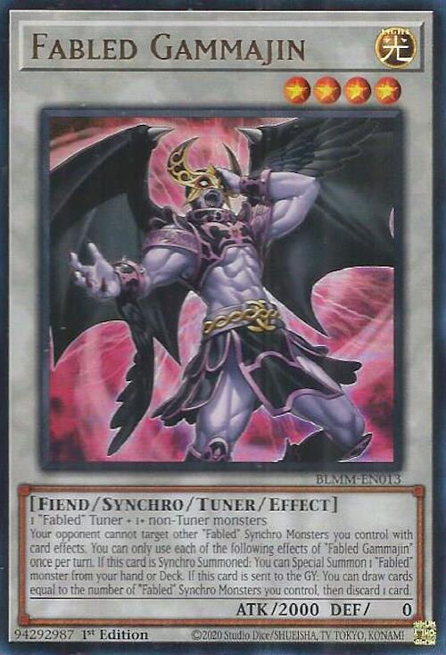 Fabled Gammajin [BLMM-EN013] Ultra Rare