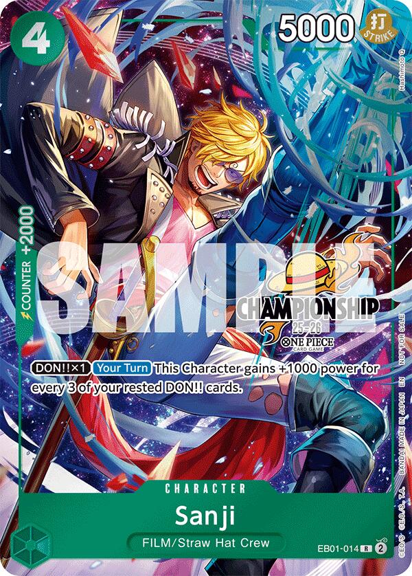 Sanji (CS 25-26 Celebration Pack) [One Piece Promotion Cards]