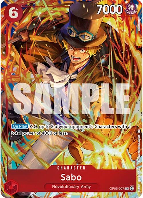 Sabo (Illustration Box Vol.5) [One Piece Promotion Cards]