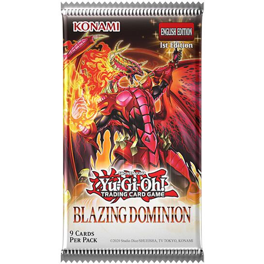 **Pre Order** Blazing Dominion Booster Pack (1st Edition)