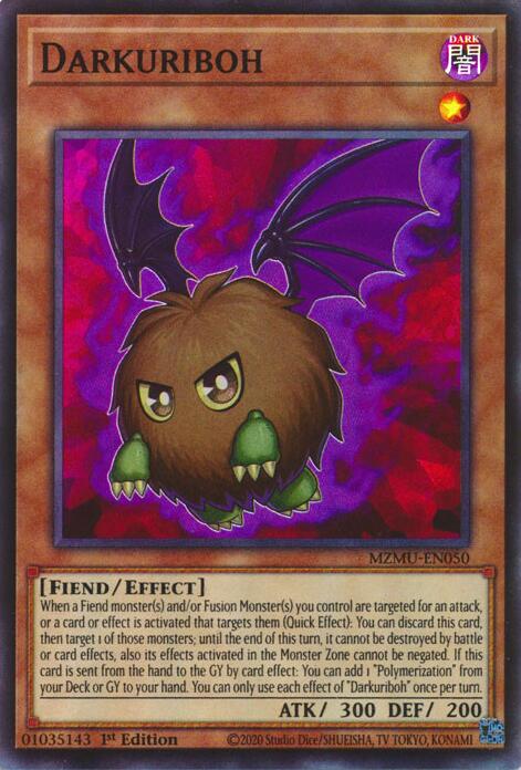 Darkuriboh [MZMU-EN050] Super Rare