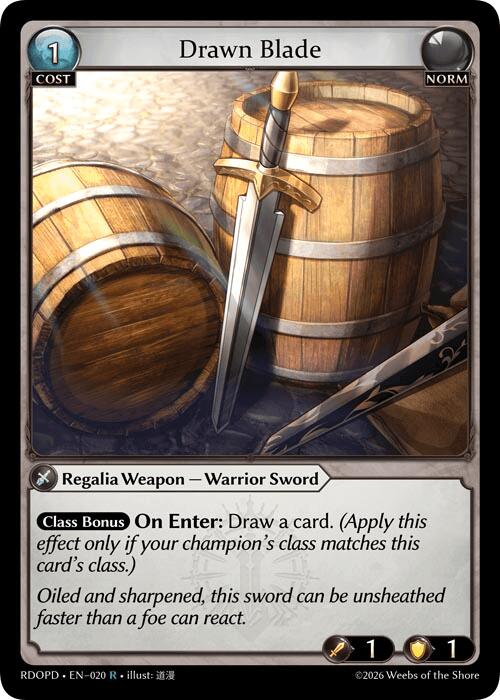 Drawn Blade (020) [Radiant Origins: Pantheon]