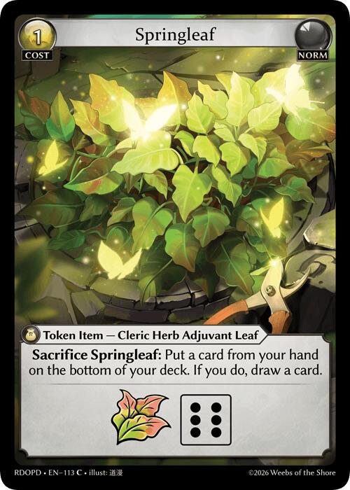 Springleaf (113) [Radiant Origins: Pantheon]