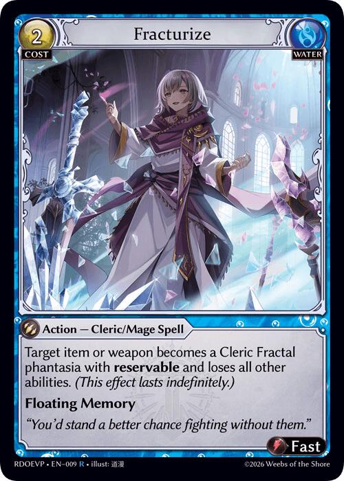 Fracturize (009) [Radiant Origins Event Pack]
