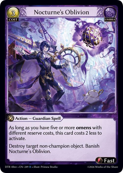 Nocturne's Oblivion (249) [Distorted Reflections Alter Edition]