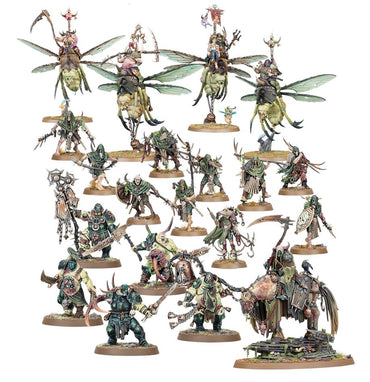 Wahammer Age of Sigmar: Maggotkin of Nurgle Battleforce - Shudderblight Cyst 83-102