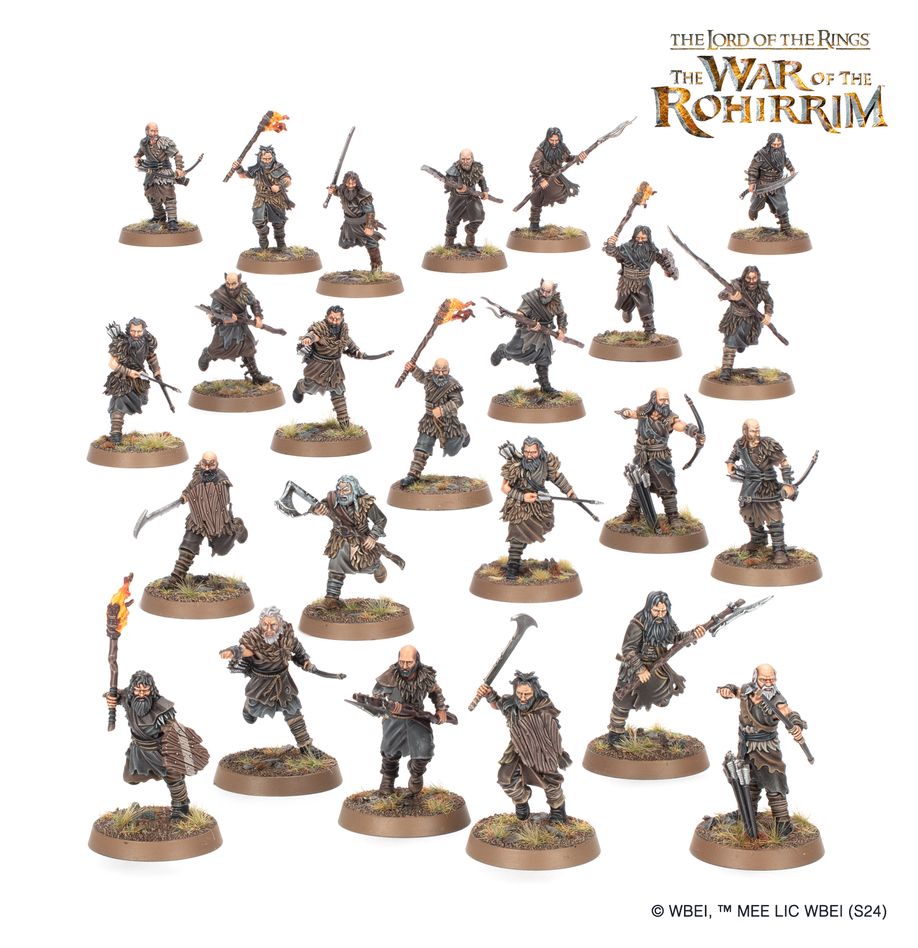 The Lord of the Rings: Middle Earth Strategy Game - Hill Tribesman 30-85