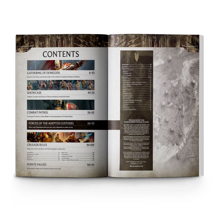 Warhammer 40,000 Codex: Adeptus Custodes