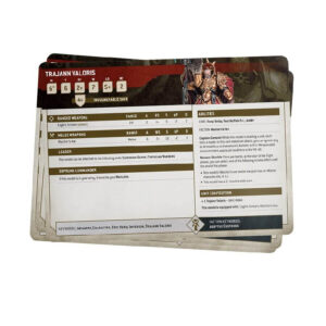 Warhammer 40,000 Adeptus Custodes: Datasheet Cards 01-15
