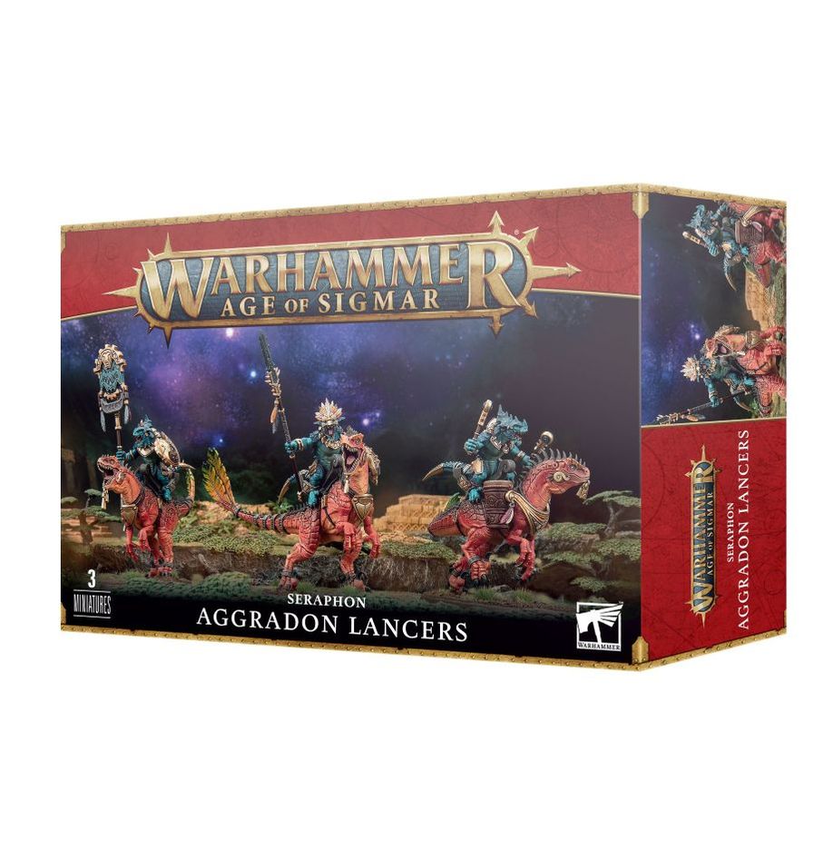 Warhammer Age of Sigmar Seraphon: Aggradon Lancers 88-18