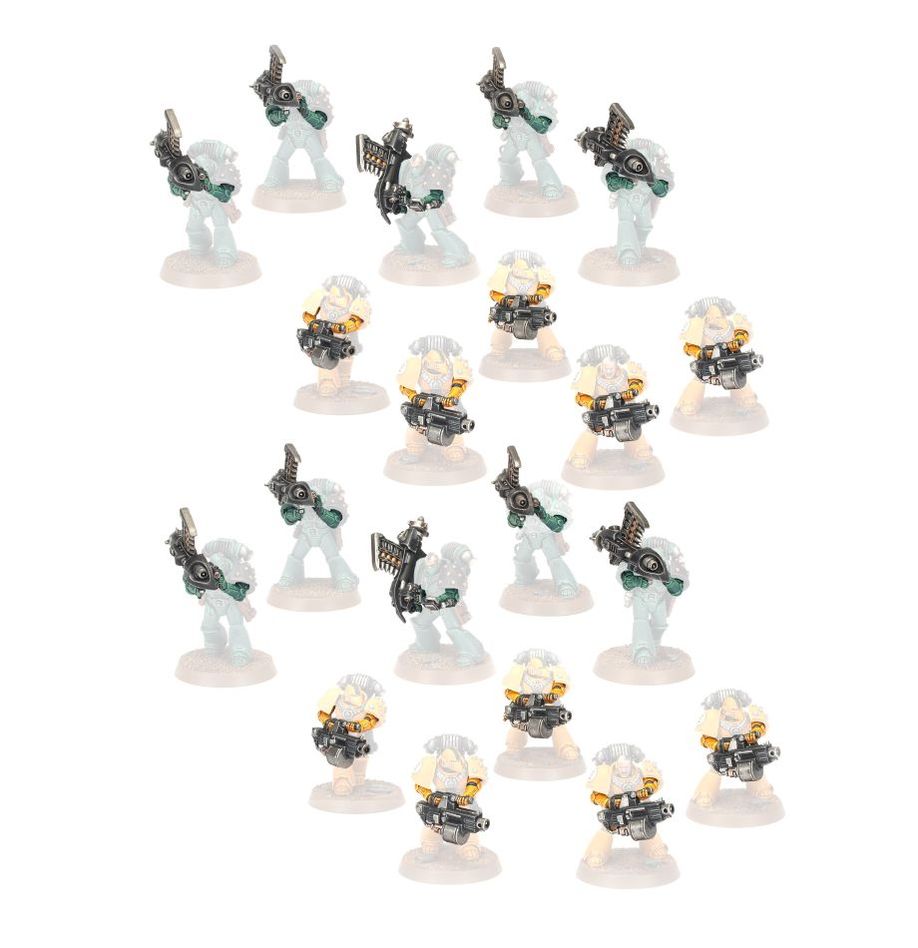 Warhammer The Horus Heresy Legiones Astartes: Heavy Weapons Upgrade Set - Missile Launchers and Heavy Bolters 31-04